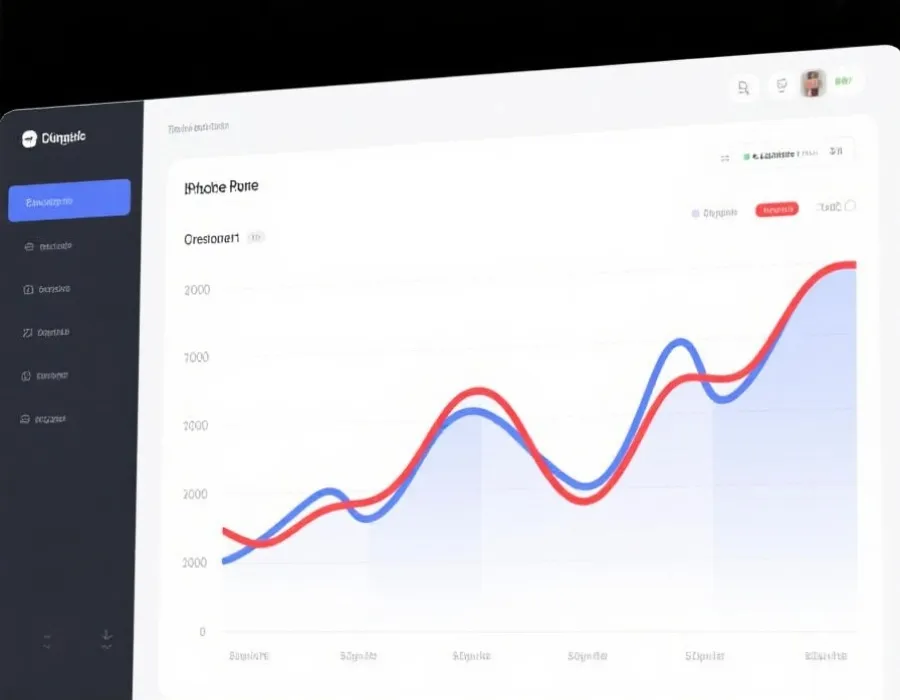 趋势轨迹图表示意